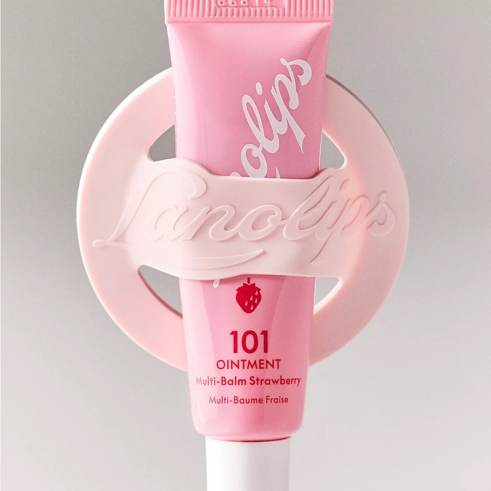 Lanolips Strawberry 101 Ointment & Phone Holder - Picture 2 of 2